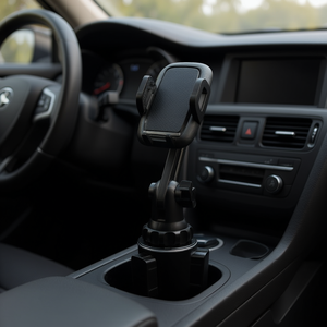 Support de téléphone universel pour porte-gobelet de voiture, rotation à 360°, angle réglable, support pour tous les téléphones portables - Product Image 2