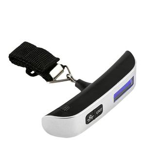 เครื่องชั่งน้ำหนักกระเป๋าเดินทางแบบพกพา 20 กรัม-50 กิโลกรัม เครื่องชั่งดิจิตอลแบบแขวนพร้อมตะขอสำหรับชั่งน้ำหนักกระเป๋าเดินทาง - Product Image 1