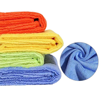 Customized Logo Microfiber Warp Knitted Super Absorbent Quick-Dry Car & Kitchen Cleaning Towel