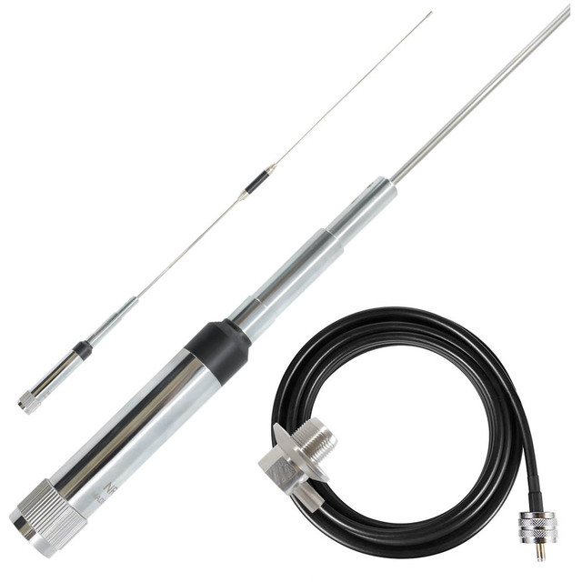 Dual Band Car Mobile Antenna for Mobile Car Ham Radio Transceiver RFID NFC Antenna