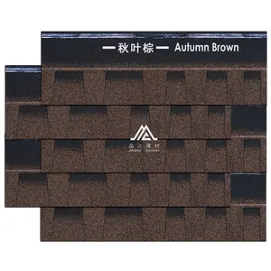 Jingda Roofing Custom High End Quality USA Style Roofing Tiles Architectural 3-tab Asphalt Shingles Made In China Factory