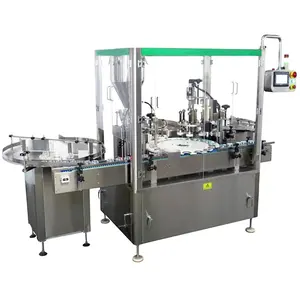 Npack Automatic Peristaltic Monoblock Cosmetic Filling Machine Cream Filling And Capping Machine for Jar