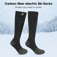 2200mAh Heat Tech Smart Sporty Daily Life Chaussettes de ski électriques chauffantes Batterie rechargeable absorbant la sueur Football