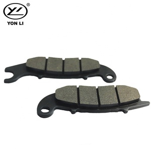 Plaquettes de frein pour moto YONGLI (sans amiante, semi-métalliques) pour <span class=keywords><strong>CBR</strong></span> <span class=keywords><strong>125</strong></span> Wave <span class=keywords><strong>125</strong></span> MSX <span class=keywords><strong>125</strong></span> <span class=keywords><strong>CBR</strong></span> RWB - Product Image 2