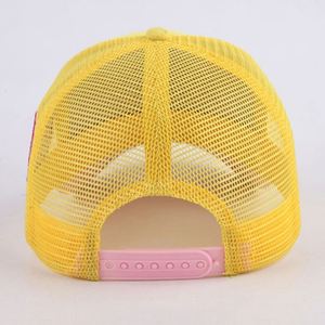 หมวกแก๊ปเบสบอลทรงโค้งปักโลโก้ตามแบบที่โรงงานออกแบบ หมวกตาข่ายแฟชั่น หมวกทรัคเกอร์ 5 ชิ้น ผ้าหนังกลับ - Product Image 6