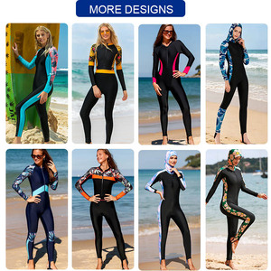 Maillot de bain une pièce pour homme UPF50+ avec fermeture éclair avant, séchage rapide, respirant, haute élasticité, résistant à l'eau salée - Product Image 5