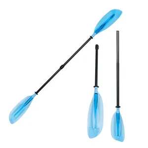 2 sezioni Surf PC + albero in fibra di vetro Kayak Paddle accessorio gonfiabile Stand Up Paddle