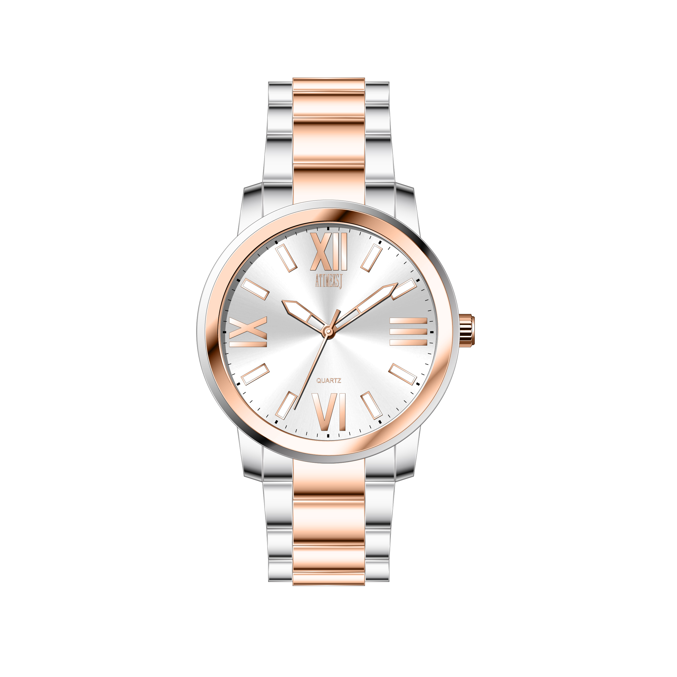 Two Tone Rose Gold