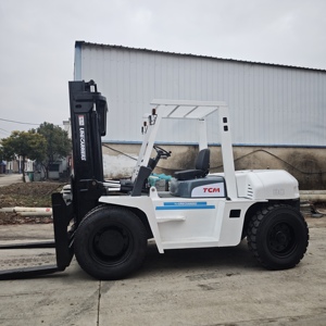 Chariot élévateur diesel TCM 7T 3M haute performance pour travaux de construction, longueur de fourche 1200 mm, tout-terrain, garantie 1 an - Vente chaude - Product Image 2
