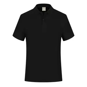 Golf Polo Shirt Custom Logo Printed Quick Dry Golf Polos Plain Polyester Sublimation Mens Blank Election Golf Polo Shirt For Men