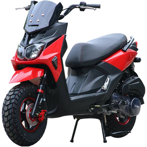 Motocicleta, Scooter a Gasolina de 125cc, Motocicleta de Pedales, Motocicleta para Desplazamientos Diarios - Product Image 1