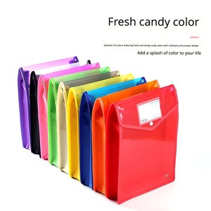 Carpeta de Archivos de Plástico Personalizada OEM ODM A4 con Botón a Presión, Colorida, Venta al por Mayor, para Oficina, Escuela, Regalo Corporativo - Product Image 5