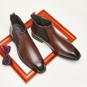 Chaussures en cuir pour homme de style classique, décontractées et professionnelles, nouvelle collection printemps - chaussures en cuir pour homme durables et haut de gamme - Product Image 2