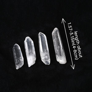 Bulk Großhandel Natural Crystal Point Rough Termin ated Clear <span class=keywords><strong>Quartz</strong></span> Point für die Inneneinrichtung - Product Image 4