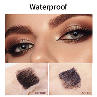 Faux Cils Imperméables Personnalisés de Luxe pour Mascara, Tube de Maquillage Liquide, Cosmétiques de Luxe en Gros sous Marque Privée