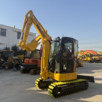 Mini-excavatrice sur chenilles Komatsu PC30 d'occasion à bas prix, 3 tonnes, faible nombre d'heures, avec moteur d'origine de 18,2 kW, 0,16 m³