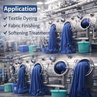 Agent adoucissant multifonctionnel auxiliaire textile pour la finition des tissus et les colorants textiles, inodore, pH neutre