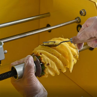 Handbediende Ananasschiller Voor Restaurants Voedingswinkels Nieuwe Staat Fruitgroente Schilmachine Voor Landbouwbedrijven