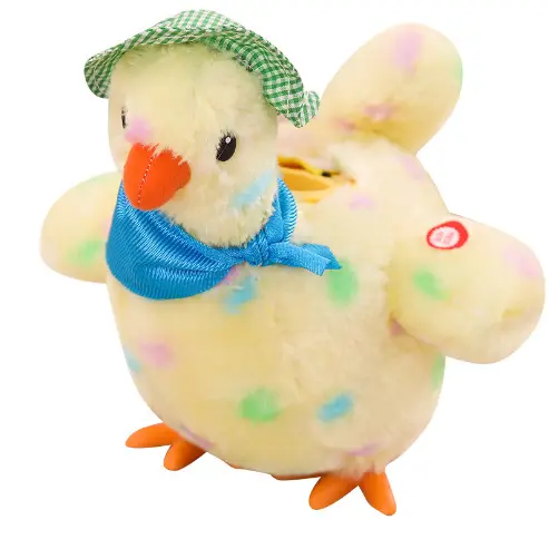 Laying hens will lay eggs hens funny tease electric stuffed animals doll gift