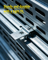 Porte à enroulement moderne en aluminium perforé, sur mesure pour entrée extérieure