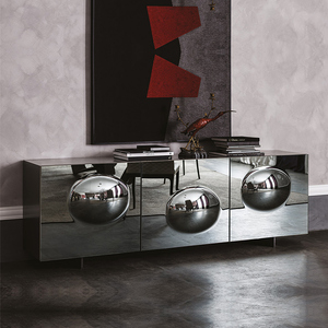 Fuenistyle <span class=keywords><strong>Leon</strong></span> Muebles Alta Calidad Estilo Italiano Contemporáneo Alto Brillo Aparador Gabinete de Lujo - Product Image 6