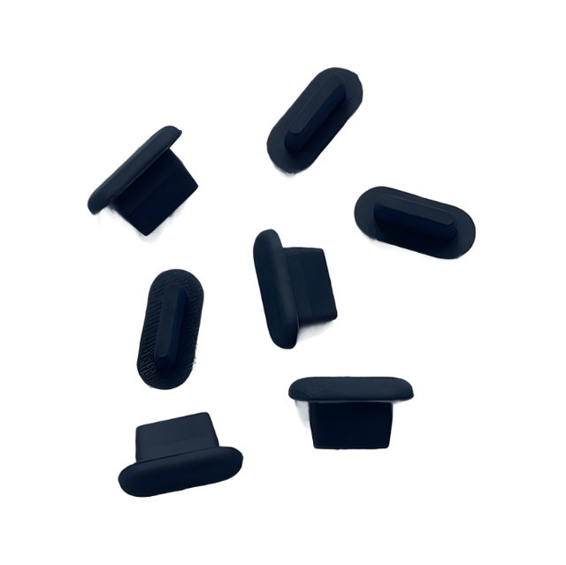 Mobile Cell Phone Dust Plug L Silicone Plug 14/13 Charging Port Dustproof Plug and Waterproof