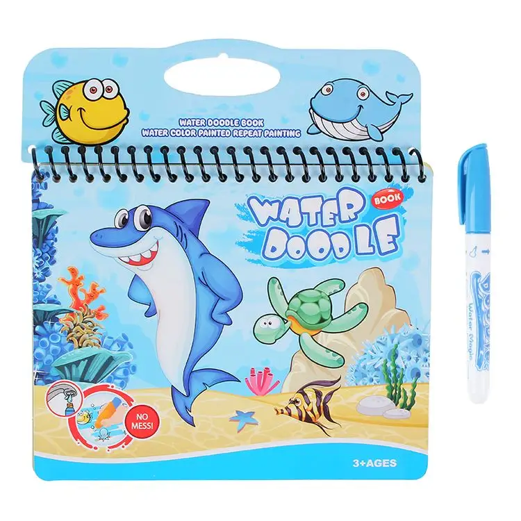 Wholesale Children's Painting Toys Can Erase Color Magic Watercolor Book And Graffiti Pen Educational Toys