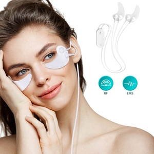 เครื่องนวด EMS บรรเทาอาการปวดกล้ามเนื้อใต้ตา แผ่นแปะตาแบบพกพาขนาดเล็ก อุปกรณ์ลดรอยคล้ำใต้ตา - Product Image 1