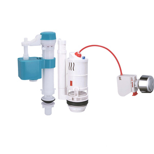 Nhựa bền t0208 nhà vệ sinh kép Flush Siphon loại Phễu thoát nước tuôn ra cơ chế Tank phụ kiện - Product Image 3