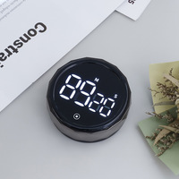 Minuteries visuelles de vente chaude Grand affichage LED Compte à rebours magnétique Minuterie de cuisine numérique