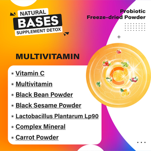 Multivitamines personnalisées en calcium, fer, <span class=keywords><strong>zinc</strong></span>, sélénium Probiotiques Complexe de poudre lyophilisée Vitamines et minéraux Soutien immunitaire - Product Image 2