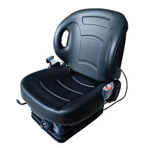 Siège de conducteur de tracteur Siège électrique à assistance électrique Cuir PU Universel 12v 24v Pompe à air Siège rembourré à airbag - Product Image 4