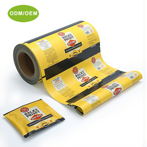 OEM Roll Bag Envasado de alimentos Embalaje de galletas Pet Nut Bags Spice Cat Hemp <span class=keywords><strong>Frozen</strong></span> Sachet Rolls Sweet Heat Seal Fish Plastic <span class=keywords><strong>Film</strong></span> - Product Image 1