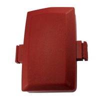 KOLIDA-Piezas de instrumentos de batería roja, accesorios para la serie Kolida, estación total, topografía, hecha de plástico duradero
