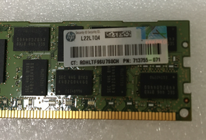 หน่วยความจำเซิร์ฟเวอร์ <span class=keywords><strong>DDR3</strong></span> HPE Ram <span class=keywords><strong>8Gb</strong></span> 713983-B21 713755-071 715283-001 2RX4 PC3L-12800R - Product Image 2