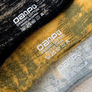 Kaos Kaki Wanita Tie Dye OEM Model Mid-tube Benang Tebal Kaos Kaki Pasangan Gaya Jalanan Katun Tua Warna Pudar Kaos Kaki Olahraga Personalisasi Kaos Kaki Pria - Product Image 3