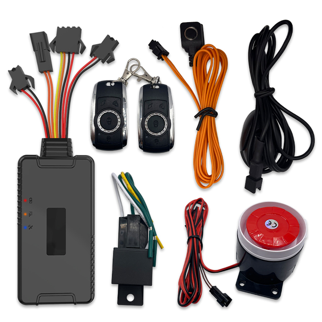 Auto Car Alarm Security System 4G GPS Tracker Immobilizer Remote Lock Unlock Door Car Alarms Car Alarm System