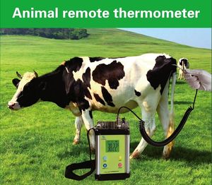 LANNX vThmM8動物用電子温度計ペットプロフェッショナル防水高速直腸温度計牛用デジタル温度計 - Product Image 4