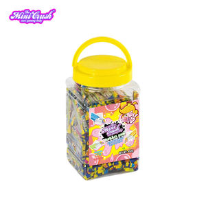 Toy <span class=keywords><strong>Candy</strong></span> Fruity Flavors Chicle de dibujos animados con pegatina de tatuaje Chicle en embalaje de botella - Product Image 2
