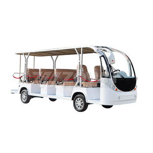 Powerful Sightseeing Bus <b>Transportation</b> Multi-Row Closed Electric Sightseeing Bus for Factory-Direct Sales Scenic Area - Product Image 2