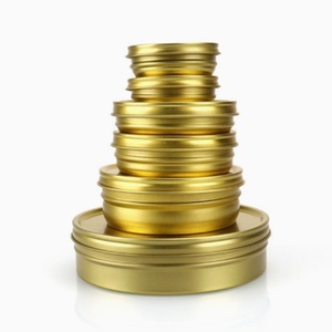 Boîtes en métal dorées personnalisées de qualité alimentaire, très demandées, pour le stockage - Product Image 4