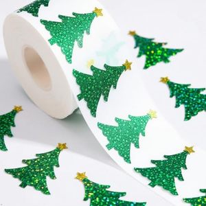 Autocollants ronds en papier adhésif, étiquettes de remerciement pour boîte cadeau, tasse à café, conteneur alimentaire, utilisation artisanale écologique - Product Image 1