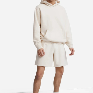 กางเกงขาสั้นเล่นกีฬาของผู้ชายกางเกงขาสั้นผ้าคอตตอนแบบต่อกันแฟชั่นฤดูร้อนผ้าคอตตอนแบบหลวมมีแถบยางยืดใส่เล่นกีฬาสันทนาการ - Product Image 5