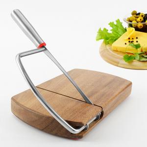 เครื่องตัดแบบพกพาพร้อมใบมีดสแตนเลสสำหรับตัดชีส เนย ไส้กรอก ขนมปัง - Product Image 4