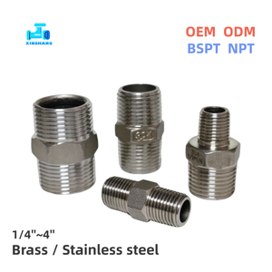 Oferta Especial: Conector Hexagonal BSPT NPT 3/8'' de Acero Inoxidable 304/316, <span class=keywords><strong>Tipo</strong></span> T/Y, Acoplamiento de Manguera para Jardín, Accesorios para Tuberías - Product Image 2