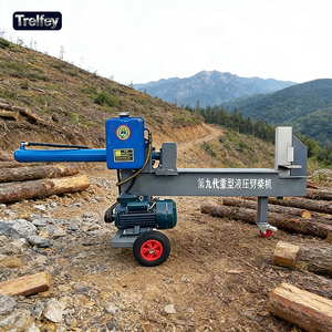 Fendeuse de bois horizontale électrique de qualité professionnelle 22KW entièrement automatique, durable pour une utilisation en <span class=keywords><strong>location</strong></span> - Product Image 1