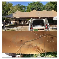 Tente de réception robuste quatre saisons résistante aux UV, auvent élastique imperméable, abri événementiel, logo personnalisé OEM, mariage