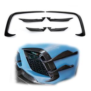 Kit de 6 Piezas de Rejillas de Ventilación Delanteras de Fibra de Carbono Seca CMST para <span class=keywords><strong>BMW</strong></span> <span class=keywords><strong>M8</strong></span> F91 F92 F93 2018-2022, Mejora de la Apariencia Exterior - Product Image 1