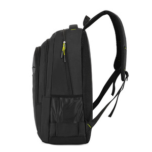 Laptop <b>Backpack</b> For Men <b>Large</b> <b>Capacity</b> Business Travel Shoulder Bag Solid Color With Laptop Compartment Spring 2024 - Product Image 3