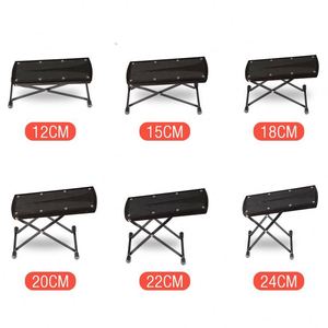 שרפרף גיטרה מתכוונן מדגם Yinyu JD001 עם 6 אפשרויות גובה ומשטח נגד החלקה לתרגול גיטרה קלאסית - Product Image 2